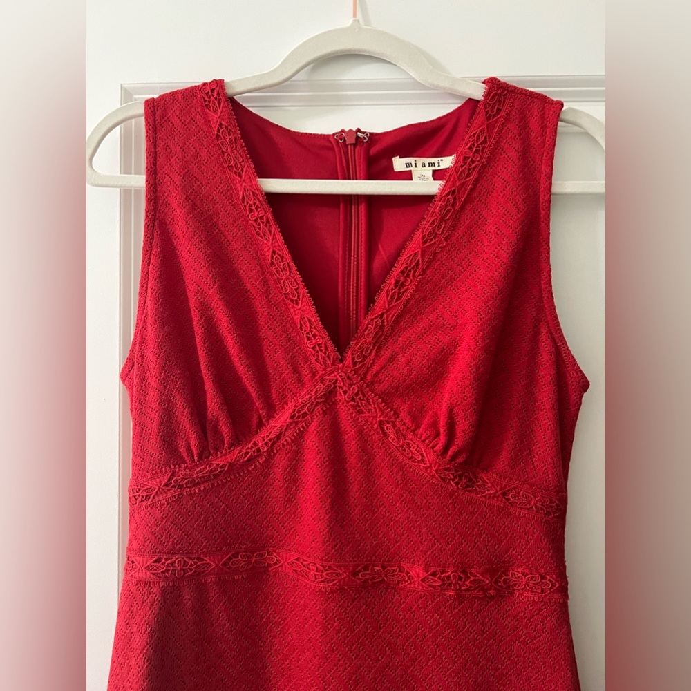 Francesca’s Miami Red Dress
